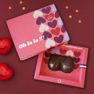 Gourmandises Hot - Seins en chocolat - gamme sexy sexe femme poitrine nichon