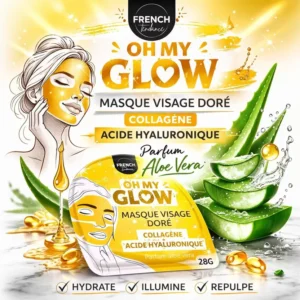 MASQUE HYDROGEL VISAGE DORÉ – OH MY GLOW  28g