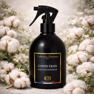 Collection Platinium - Cotons Frais - Spray D'Intérieur Parfum D'ambiance 250ml  (En précommande )