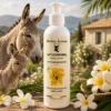Lait corporel au lait d'ânesse et monoï 250ml hydratant et nourrissant pour une peau douce et parfumée
