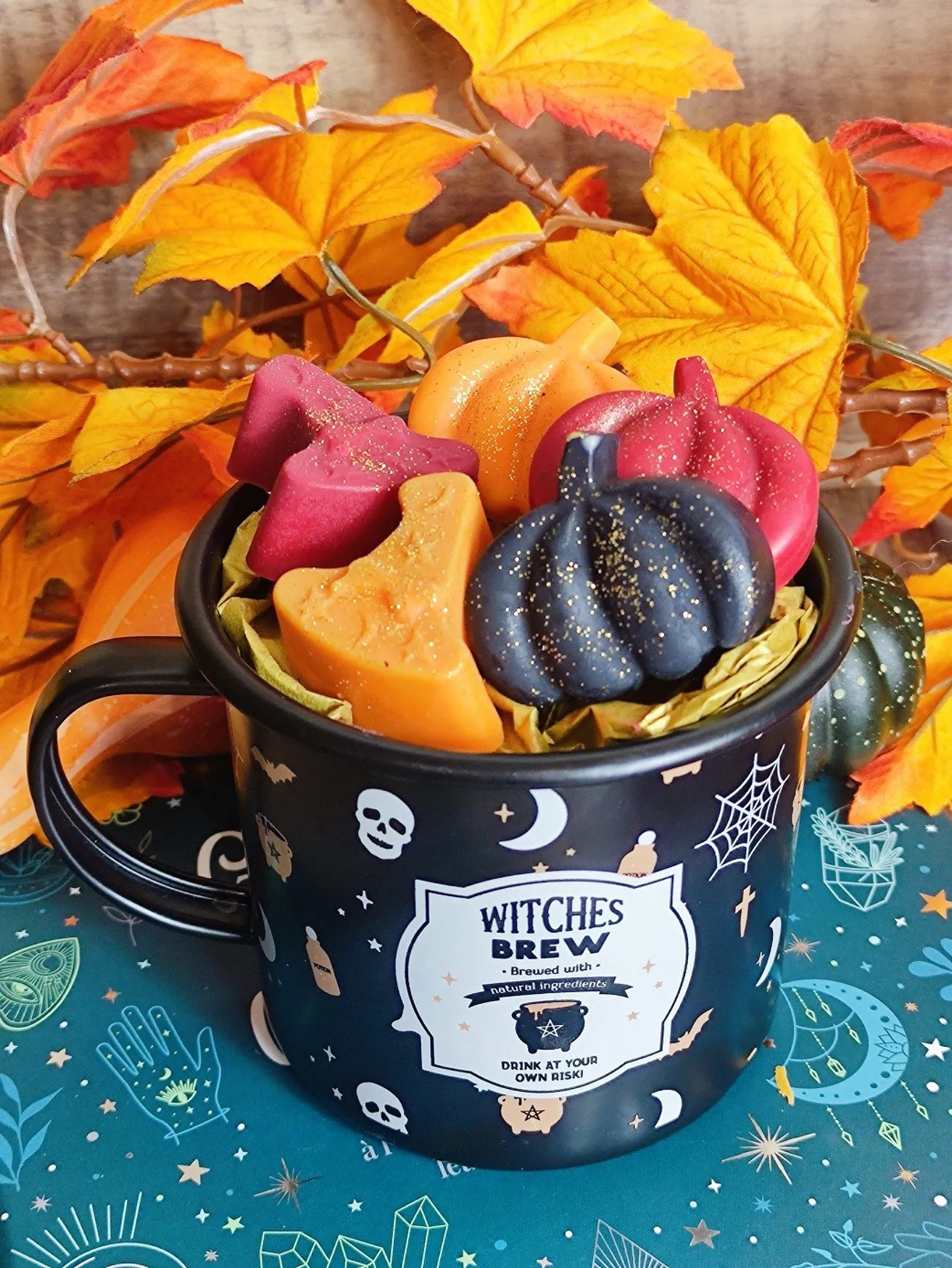 Mug émaillé 500ml avec fondants parfumés- Douceurs sucrées