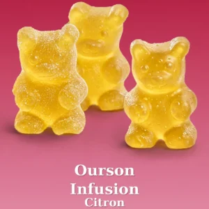 Oursons Infusion Citron – 20 pièces – 50g