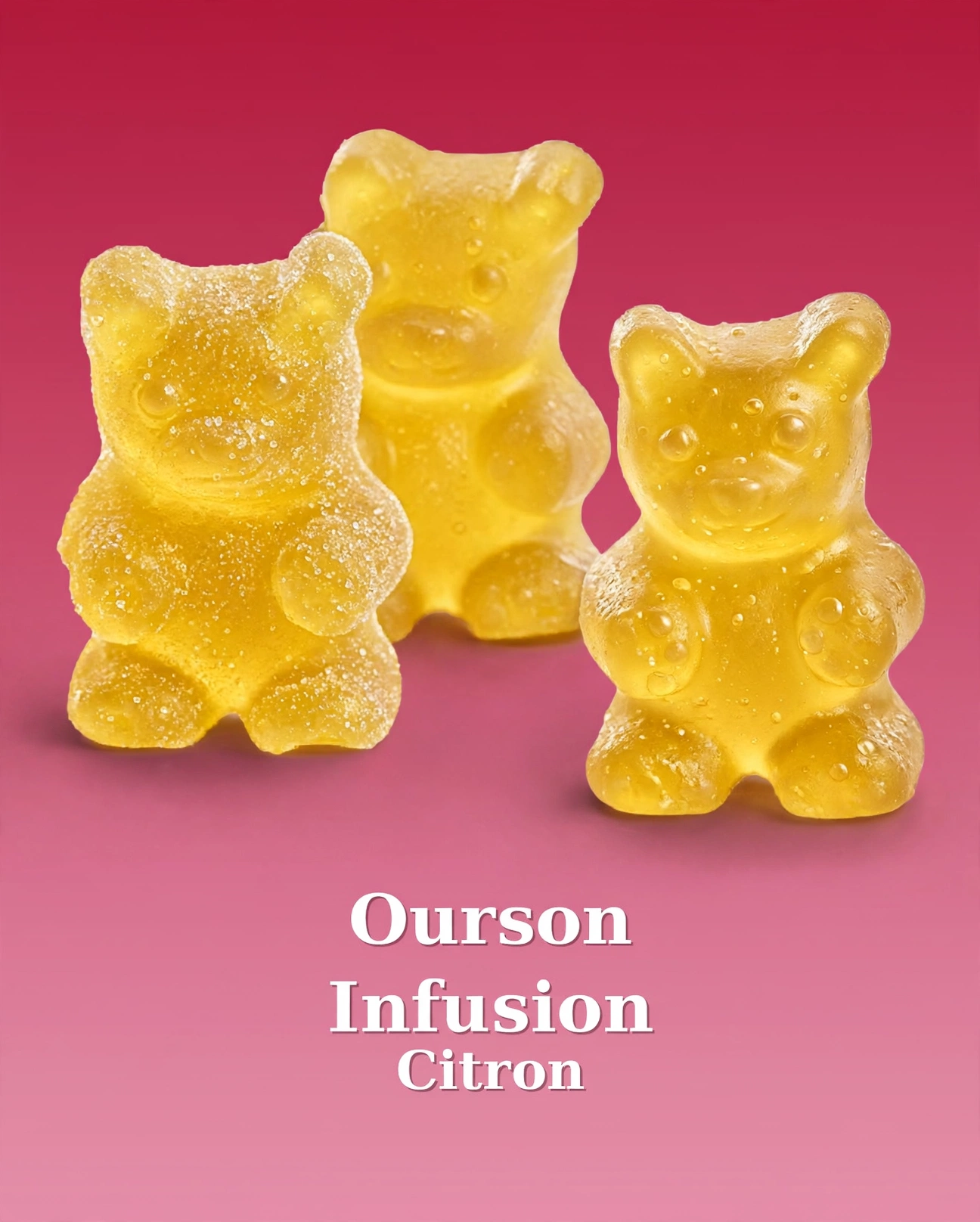 Oursons Infusion Citron – 20 pièces – 50g