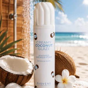 Mousse de douche chantilly coco Creamy Coconut Glaze Biovène