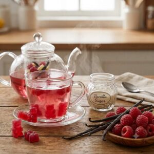 Oursons infusion Framboise Vanille -20 piéces  50g – Image 2