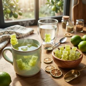 Oursons infusion Citron vert acidulé -20 pièces 50g – Image 2