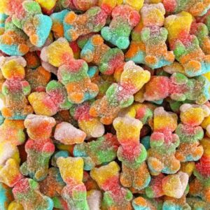OURSONS MULTICOLORES ACIDULEE  (100g)