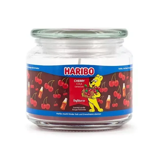 bougie haribo parfumée parfum cerise cola