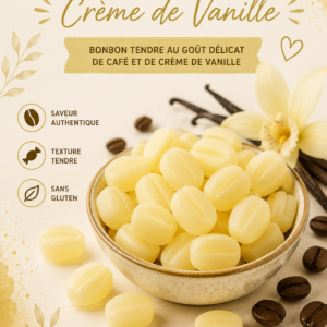 Perle de café Vanille (60 perles 100g)