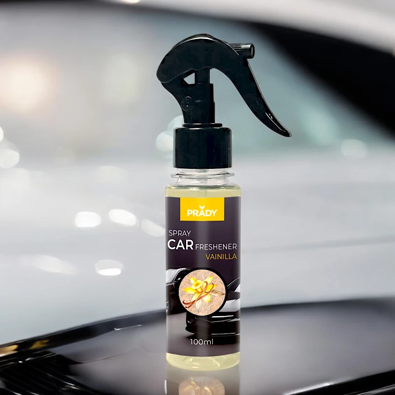 Spray d’Ambiance Parfumé Voiture 100ml – VANILLE – Prady