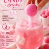 Bombe à cocktail sans alcool guimauve fraise Tagada 39g