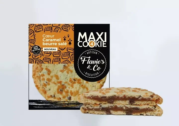 maxi cookie caramel beurre salé